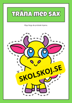 Träna med sax (42 sidor)