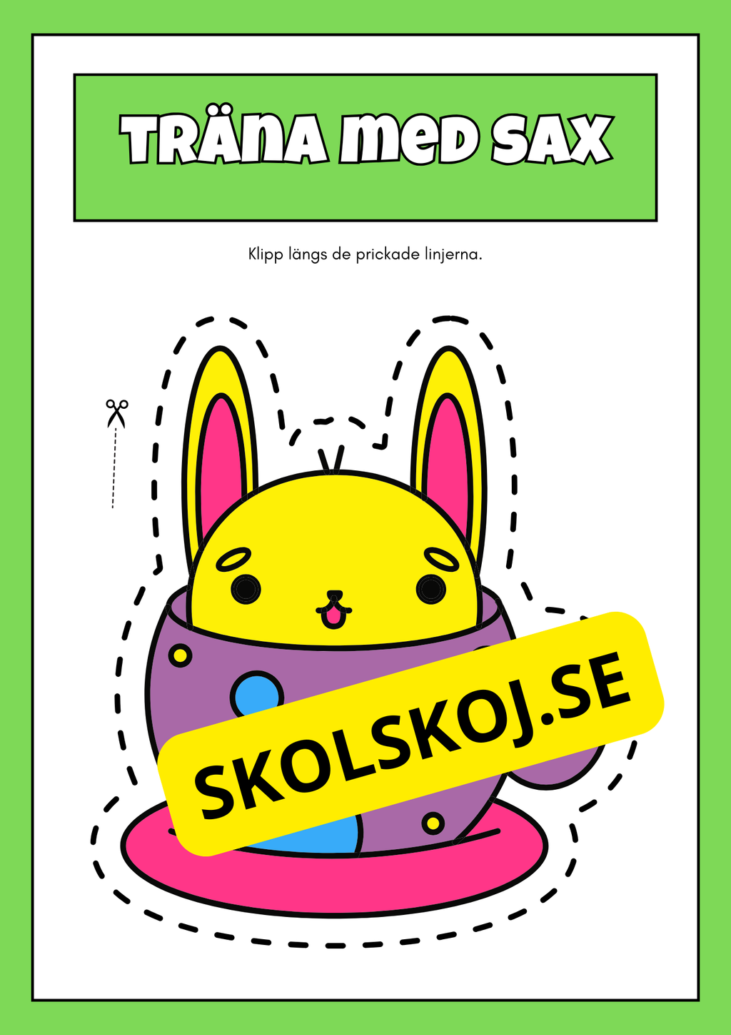 Träna med sax (42 sidor)