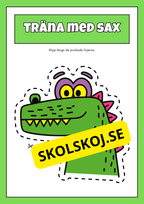 Träna med sax (42 sidor)
