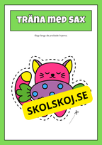 Träna med sax (42 sidor)