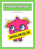 Träna med sax (42 sidor)