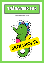 Träna med sax (42 sidor)