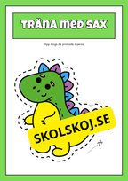 Träna med sax (42 sidor)