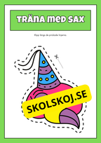 Träna med sax (42 sidor)
