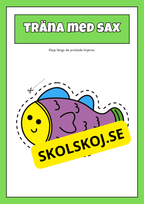Träna med sax (42 sidor)