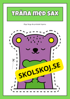 Träna med sax (42 sidor)