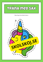 Träna med sax (42 sidor)