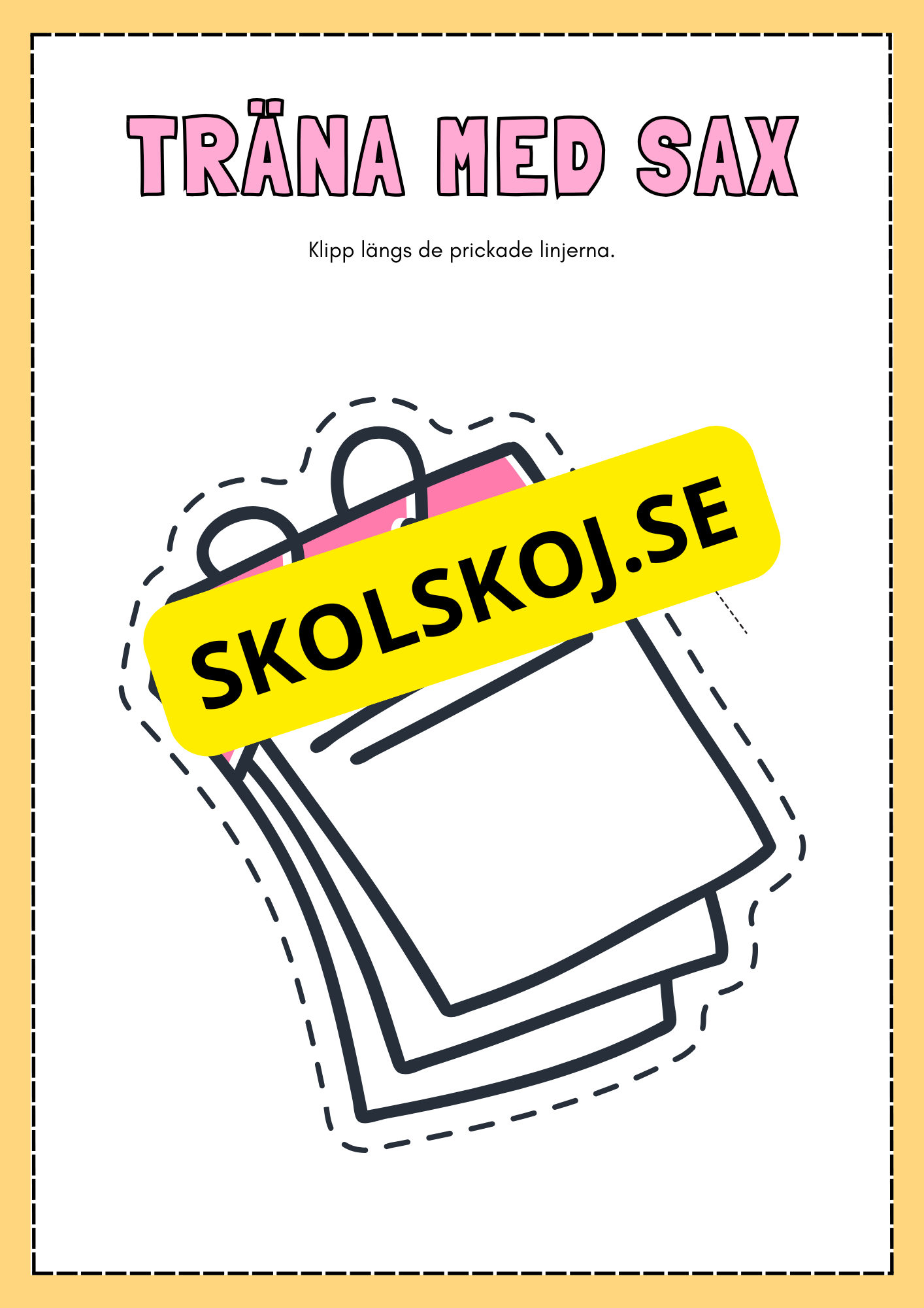 Träna med sax del 2 (32 sidor)