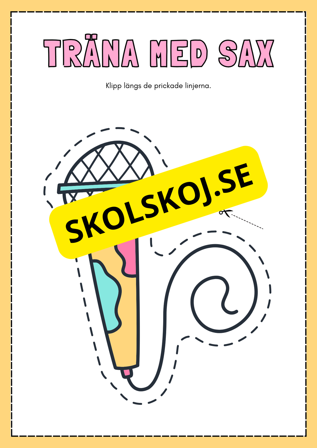 Träna med sax del 2 (32 sidor)