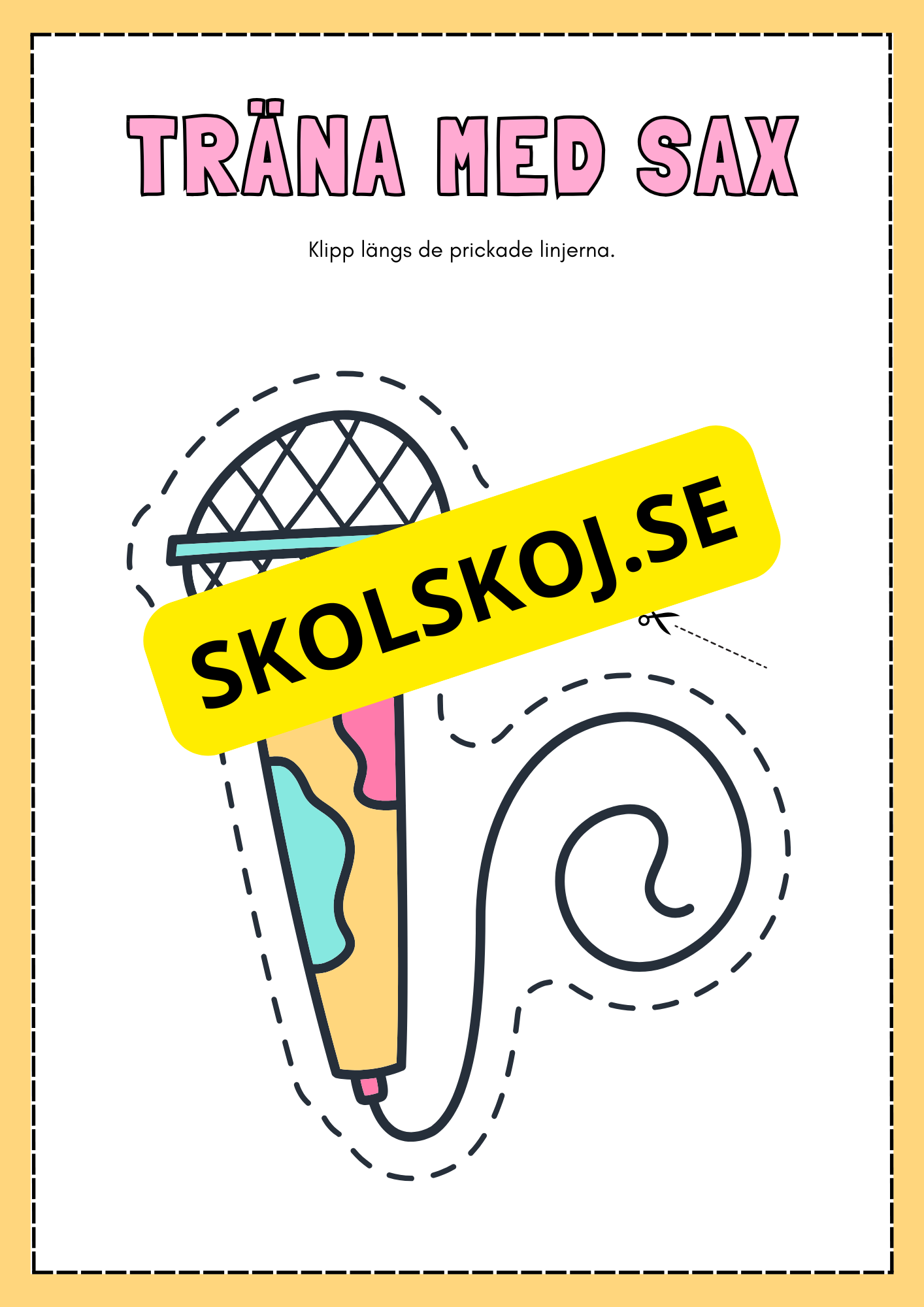 Träna med sax del 2 (32 sidor)