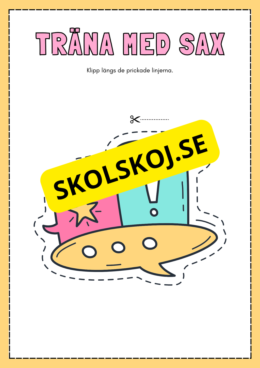 Träna med sax del 2 (32 sidor)