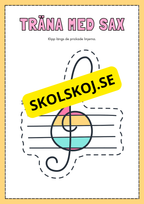 Träna med sax del 2 (32 sidor)