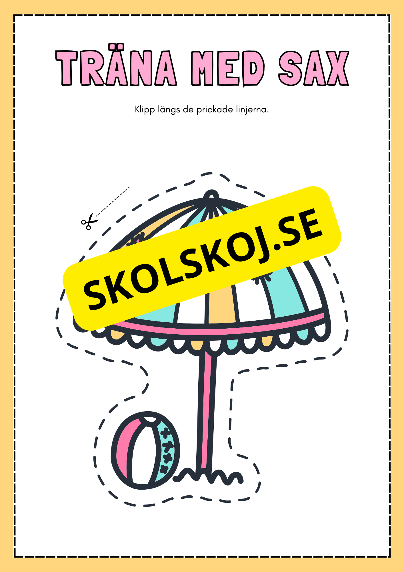 Träna med sax del 2 (32 sidor)