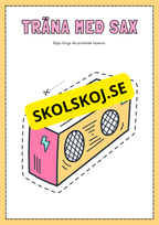 Träna med sax del 2 (32 sidor)