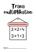 Träna multiplikation - Häfte