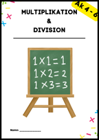 Träna multiplikation och division - Årskurs 4 - 6