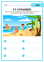 Träna ordklasser - Adjektiv och verb