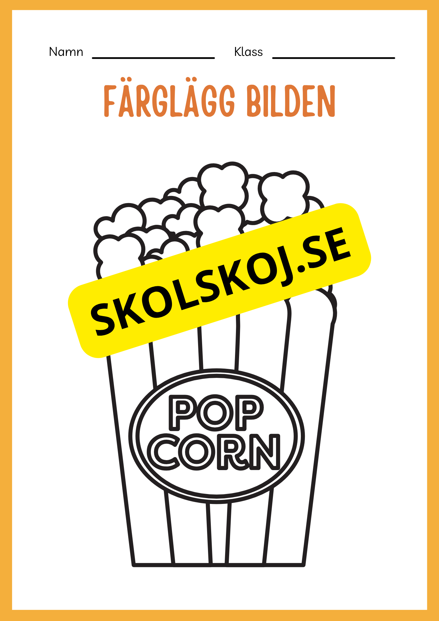 Träna på att skriva - Tema: Snabbmat (24 sidor)