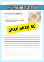 Träna på att skriva berättelser