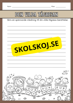 Träna på att skriva berättelser