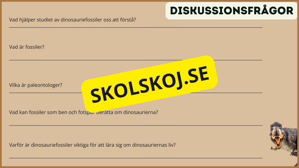 Utforska dinosauriernas värld
