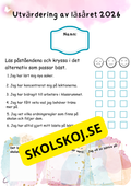 Utvärdering av läsåret 2026