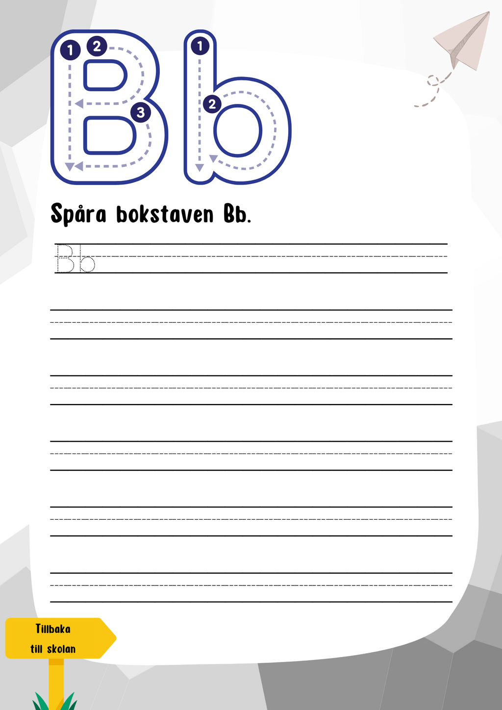 Tillbaka till skolan - ABC-Bok