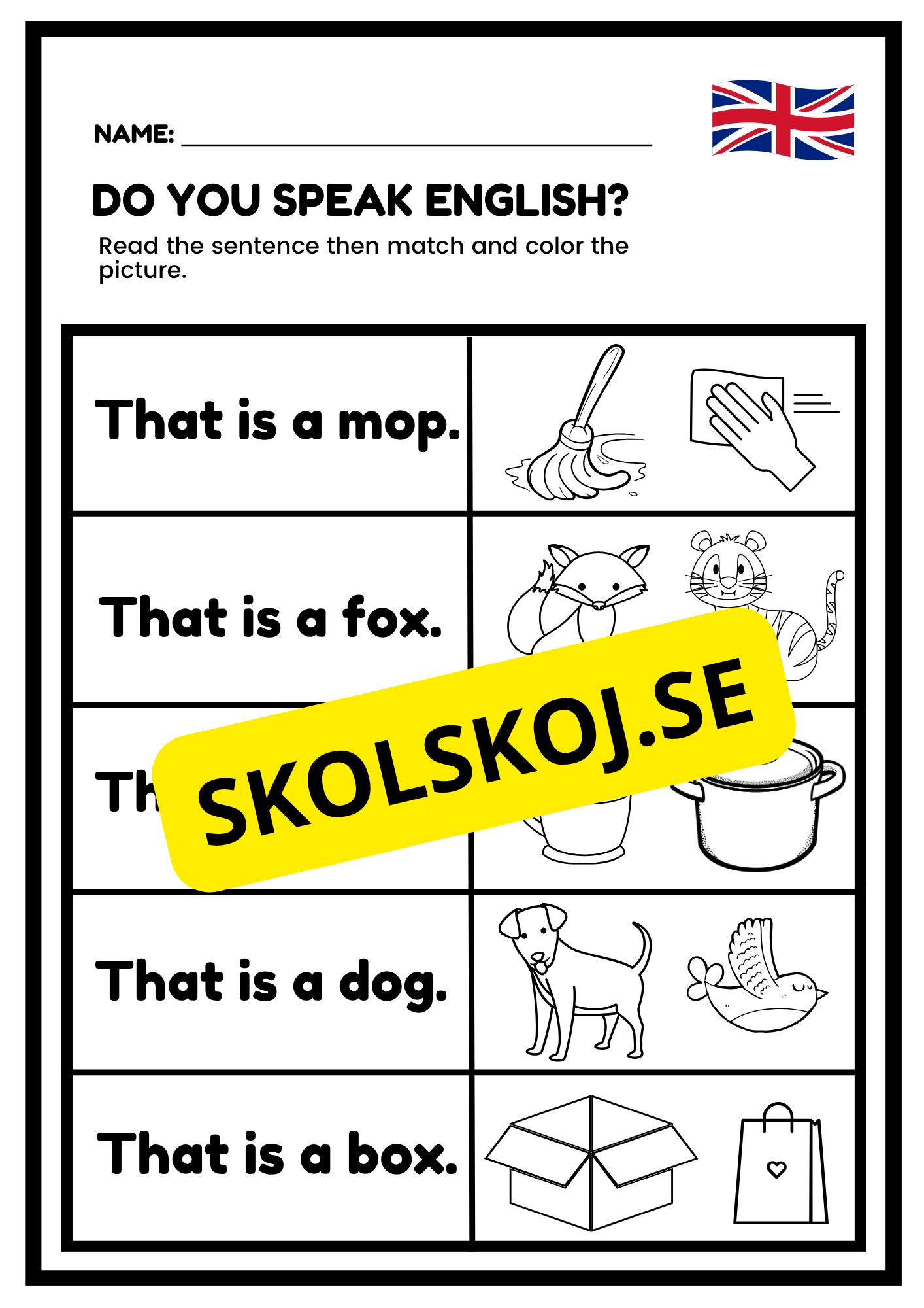 Do you speak english?