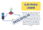 Vad är elektricitet? (Fakta + frågor) - Årskurs 4 - 6