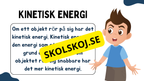 Vad är energi?