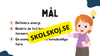 Vad är energi?