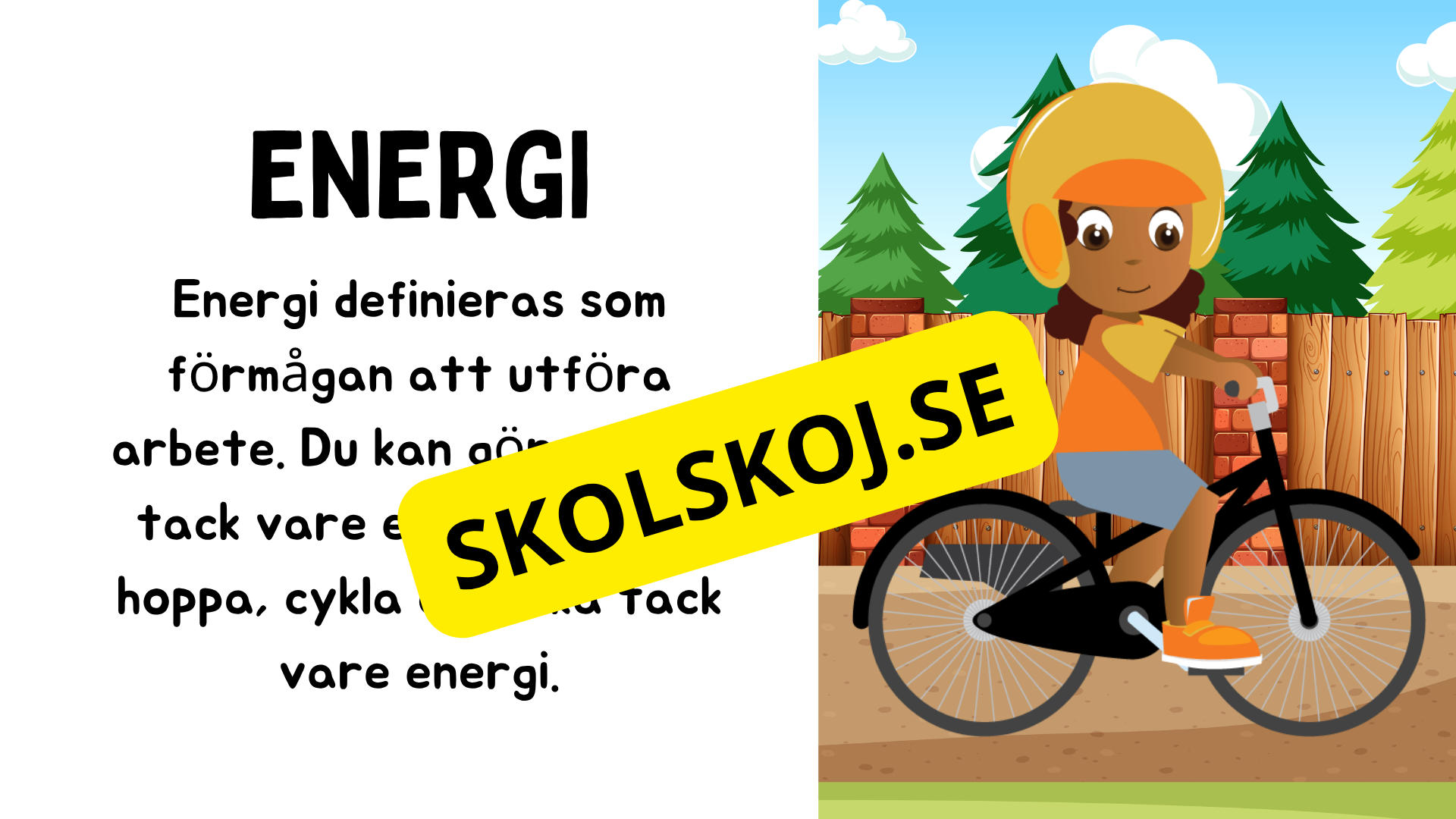 Vad är energi?