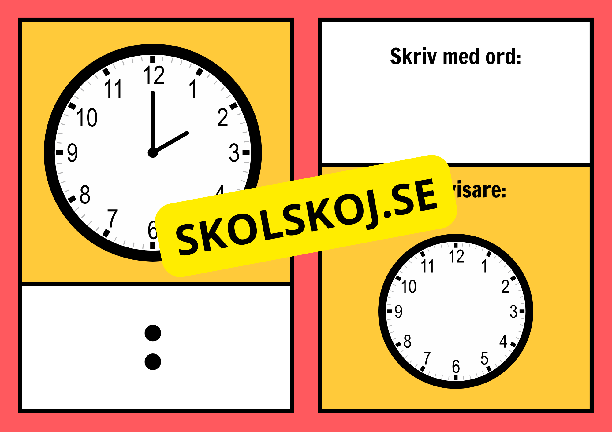 Vad är klockan - Häfte