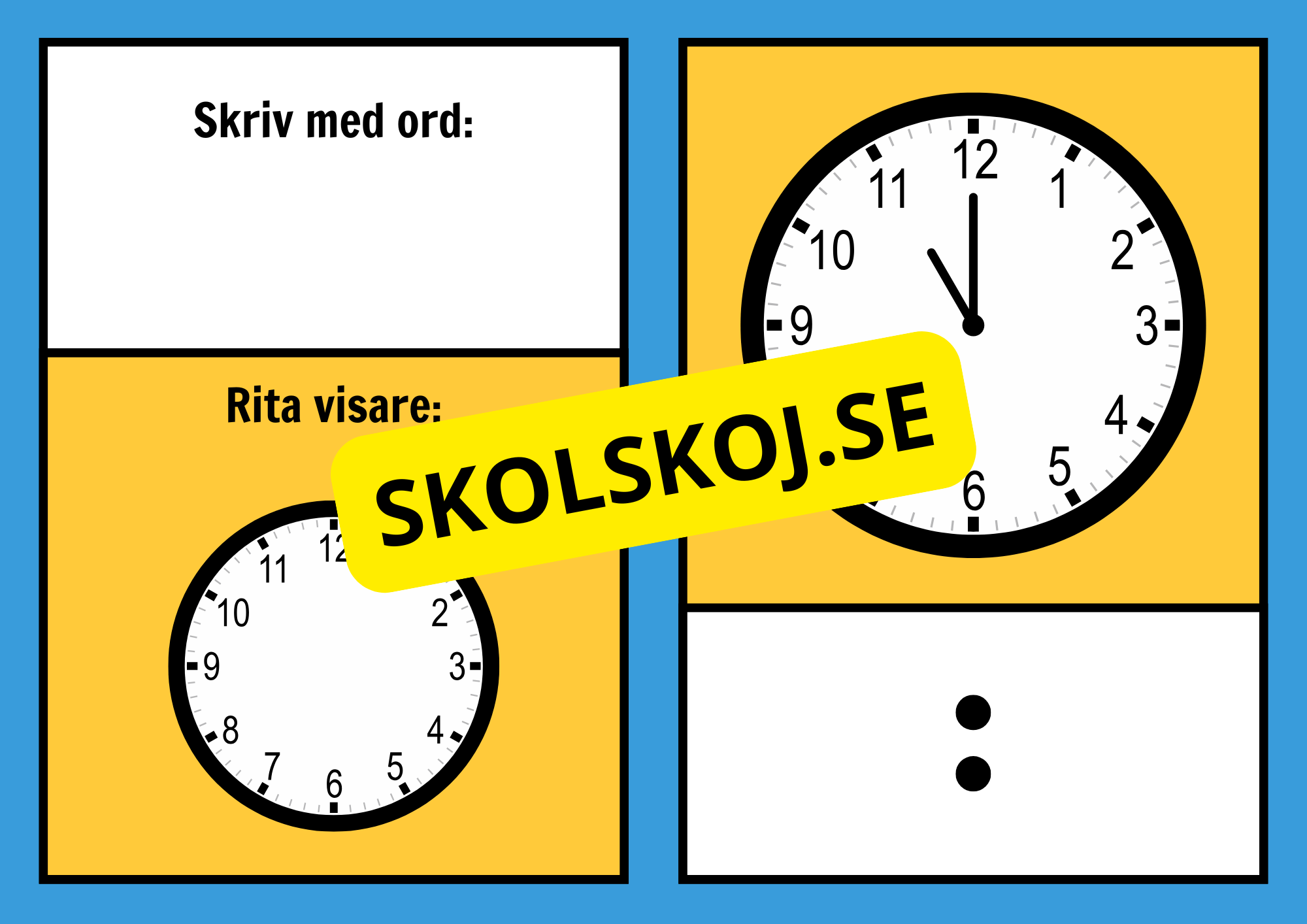 Vad är klockan - Häfte