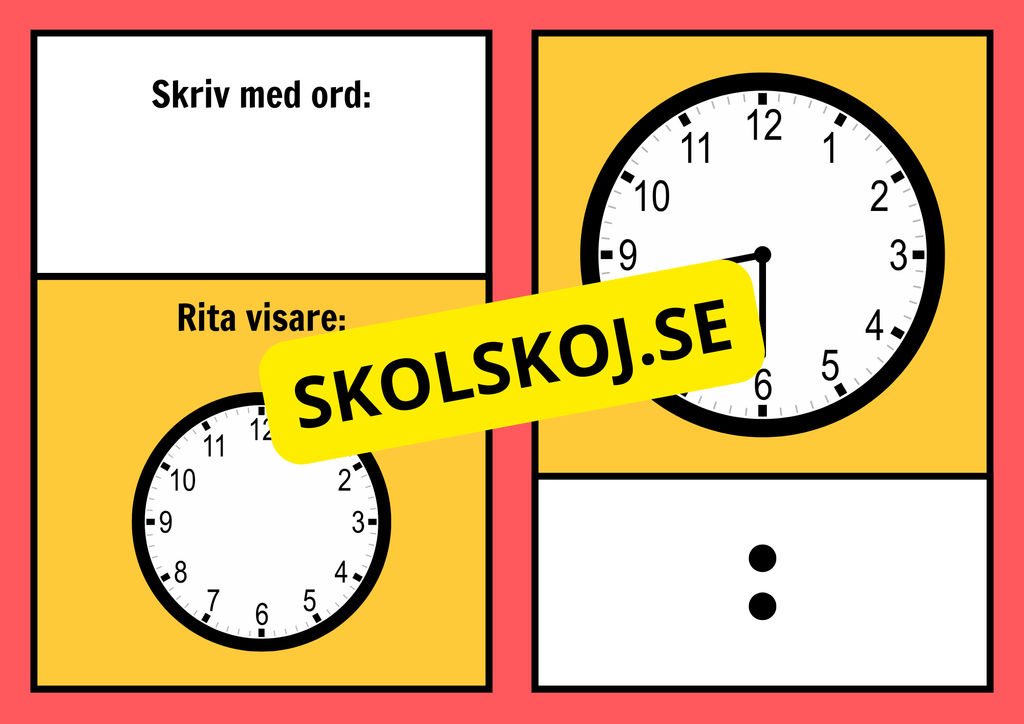 Vad är klockan - Häfte
