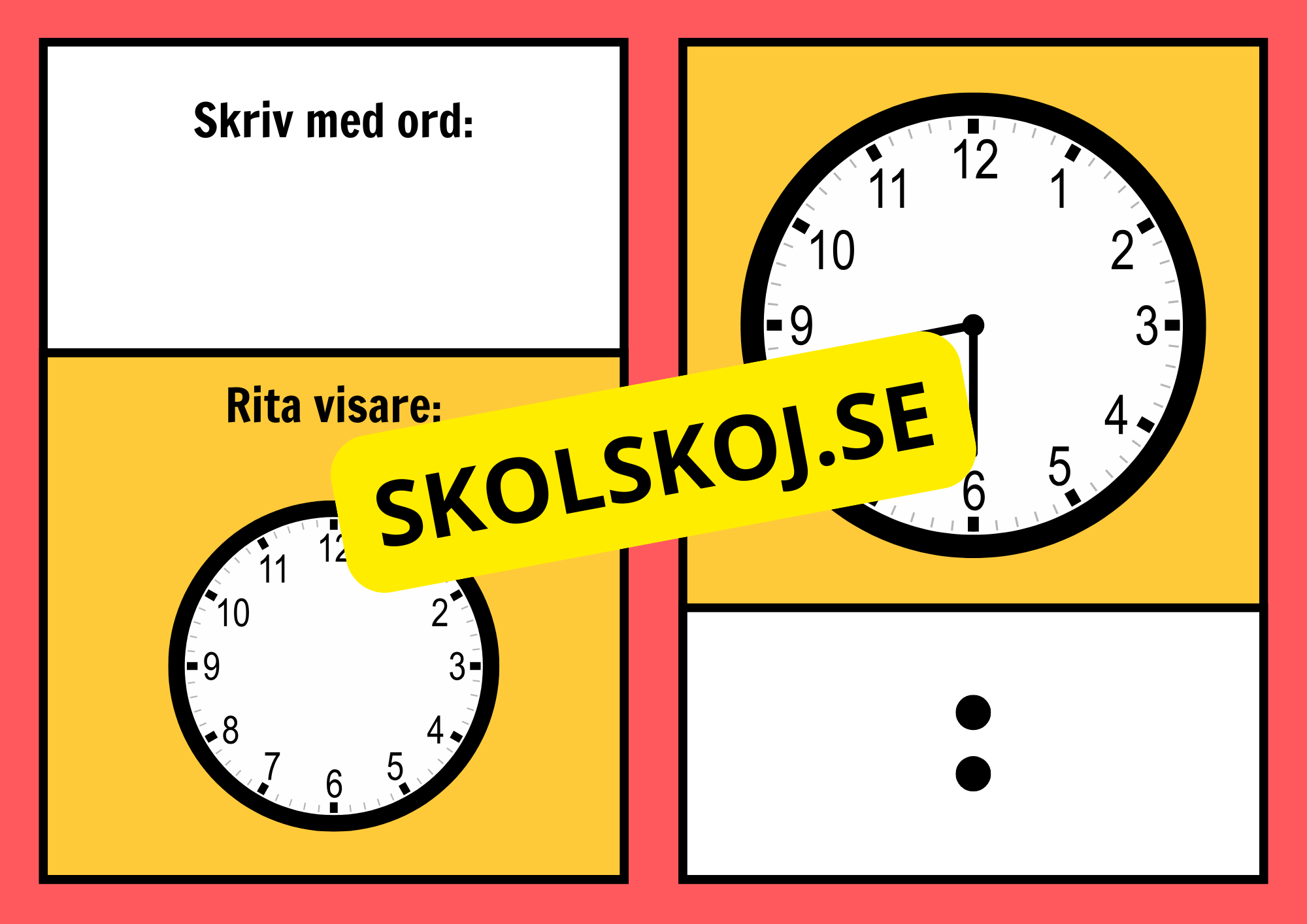 Vad är klockan - Häfte