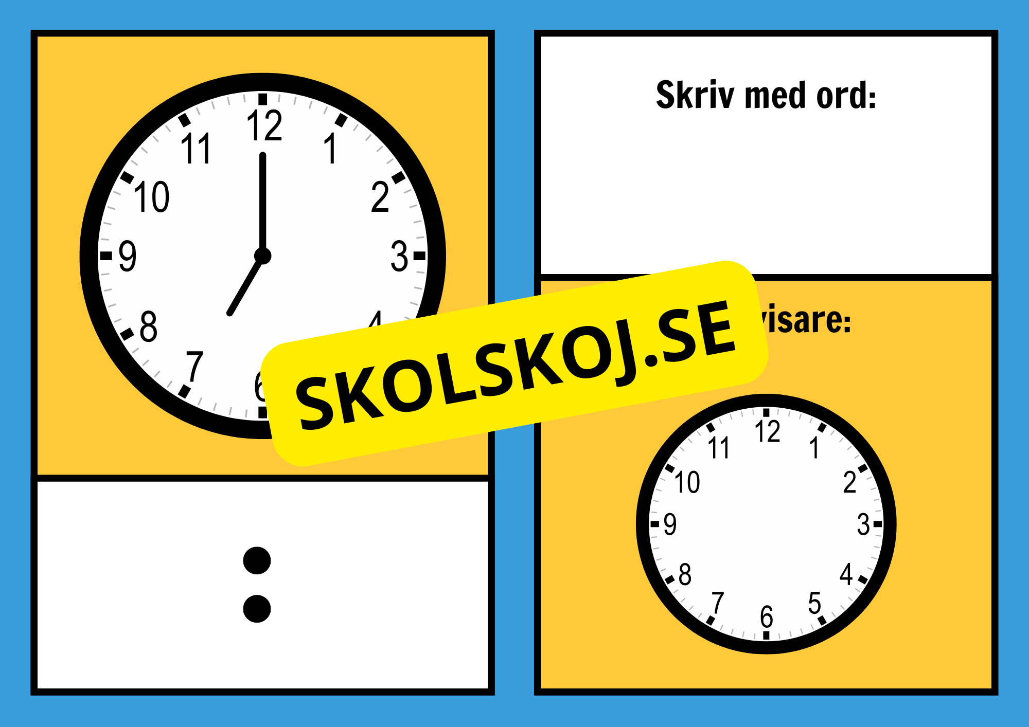 Vad är klockan - Häfte