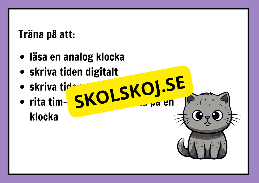 Vad är klockan - Häfte
