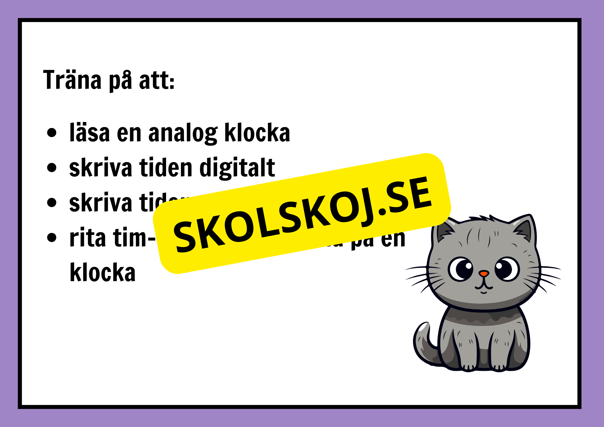 Vad är klockan - Häfte