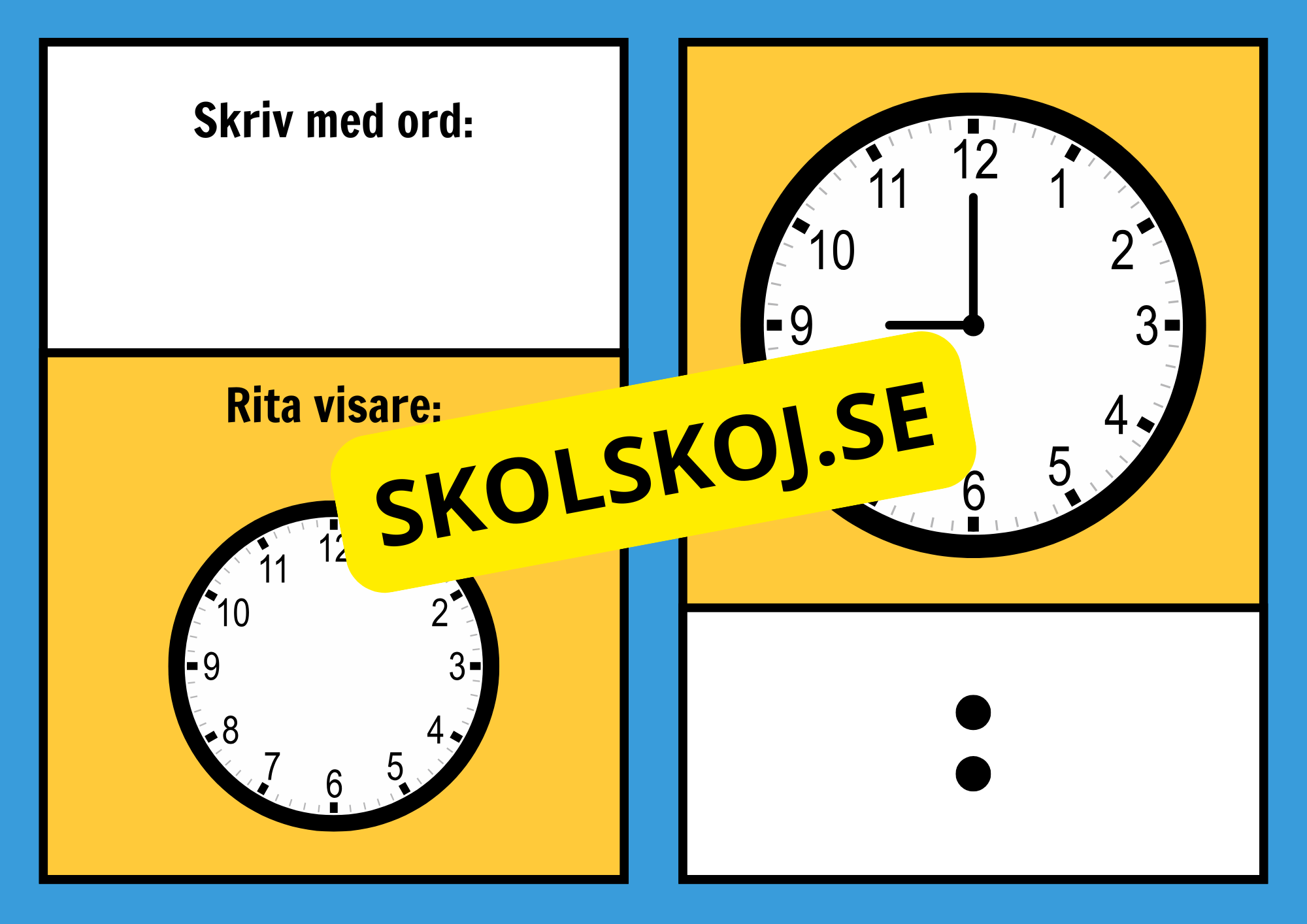Vad är klockan - Häfte