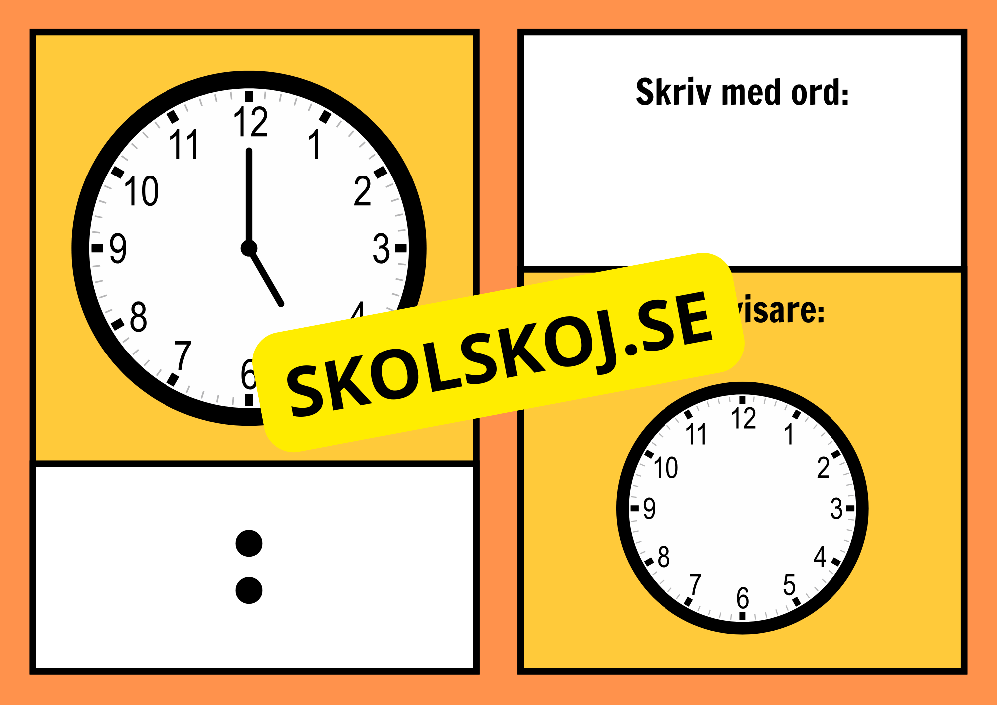 Vad är klockan - Häfte