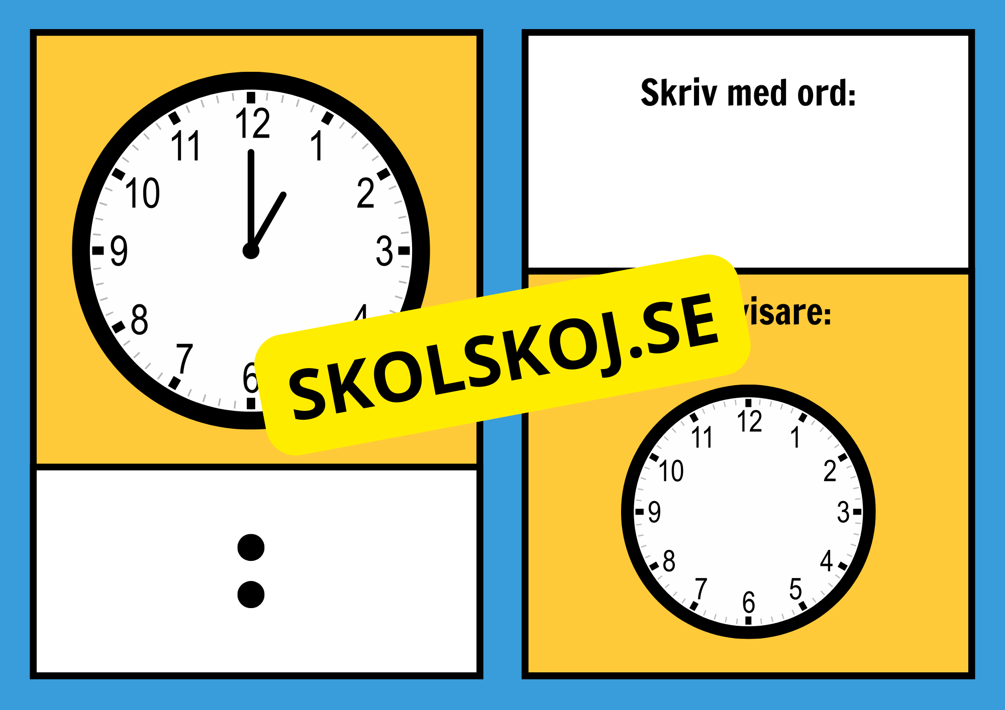 Vad är klockan - Häfte