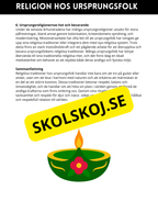 Vad är religion? - Årskurs 4 - 6