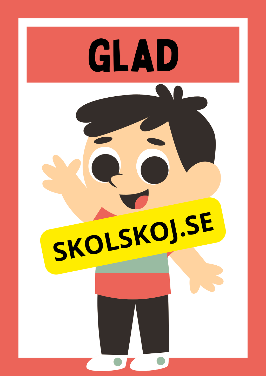 Väggkort - Känslor