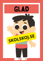 Väggkort - Känslor