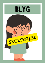 Väggkort - Känslor