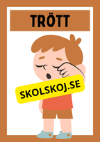 Väggkort - Känslor
