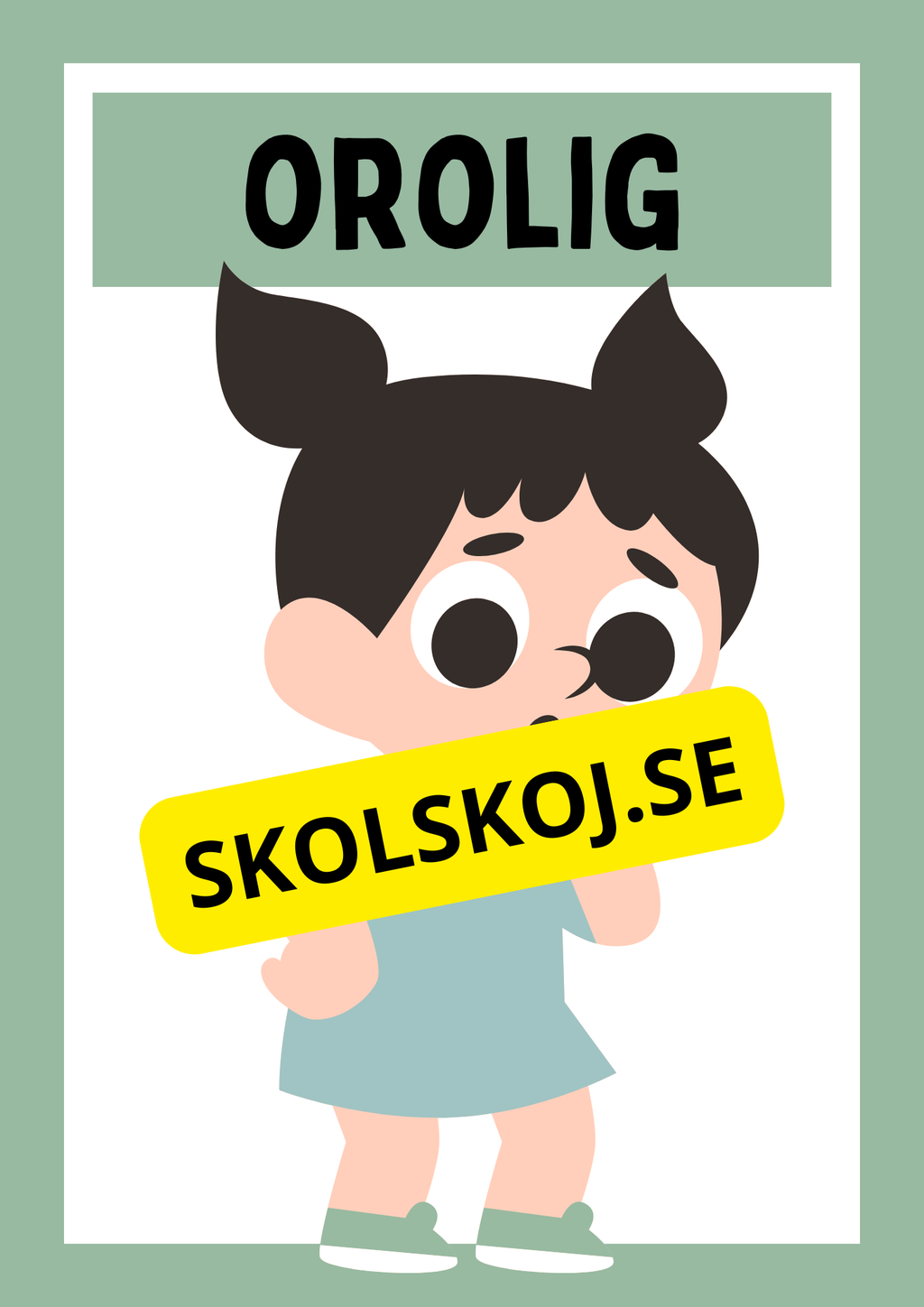 Väggkort - Känslor