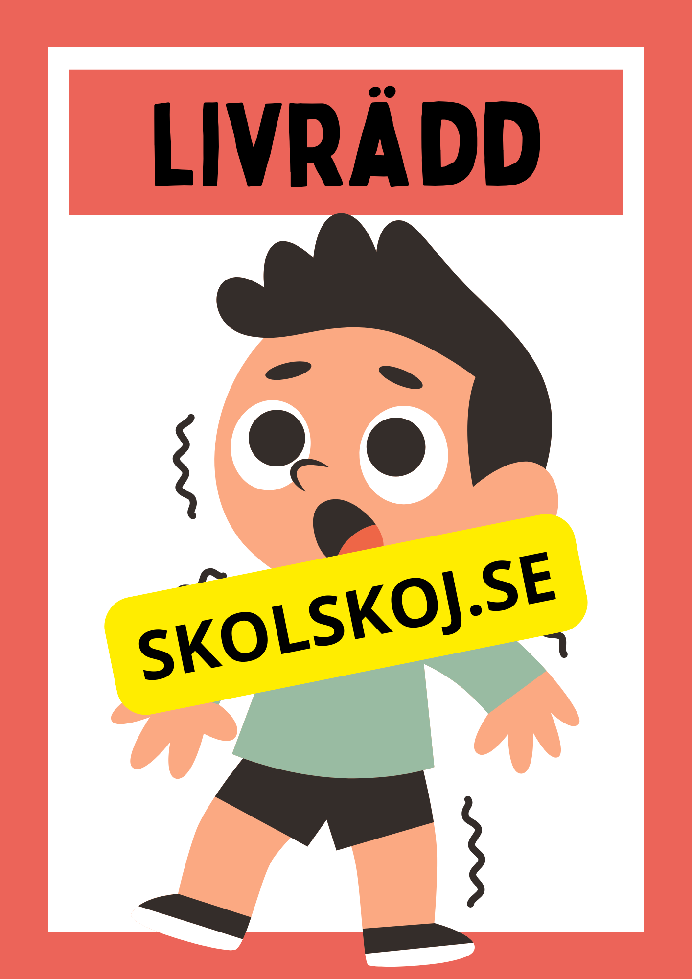 Väggkort - Känslor