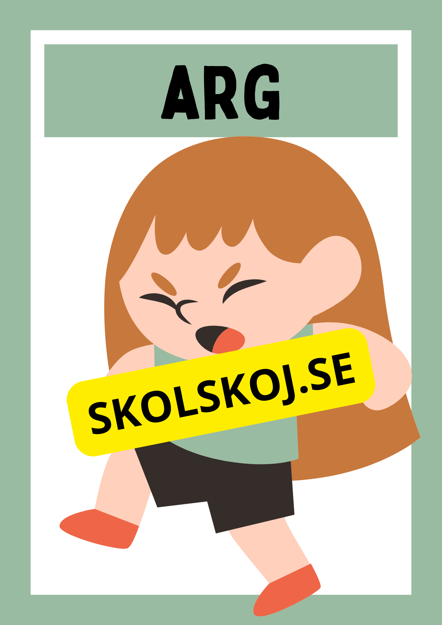 Väggkort - Känslor